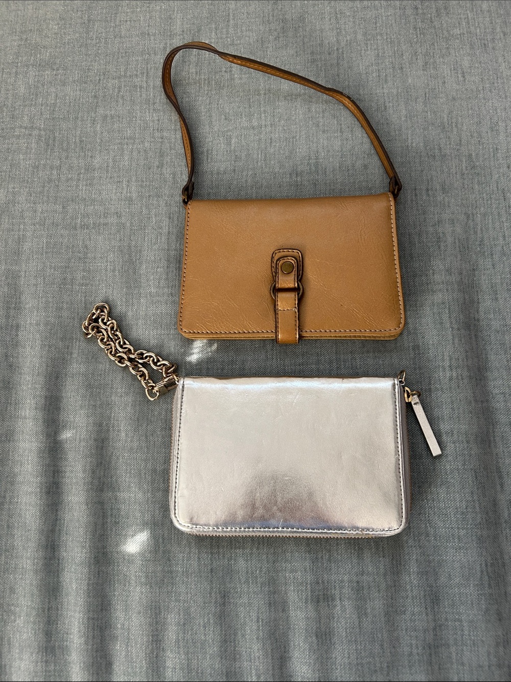 2 Mini Shoulder Bag. 9 West and Ann Taylor